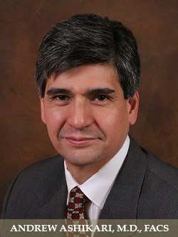 Portrait of Andrew Ashikari, M.D., FACSri