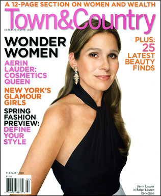 Town & Country Cover, February 2008
